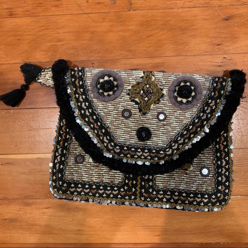 Sequined Clutch